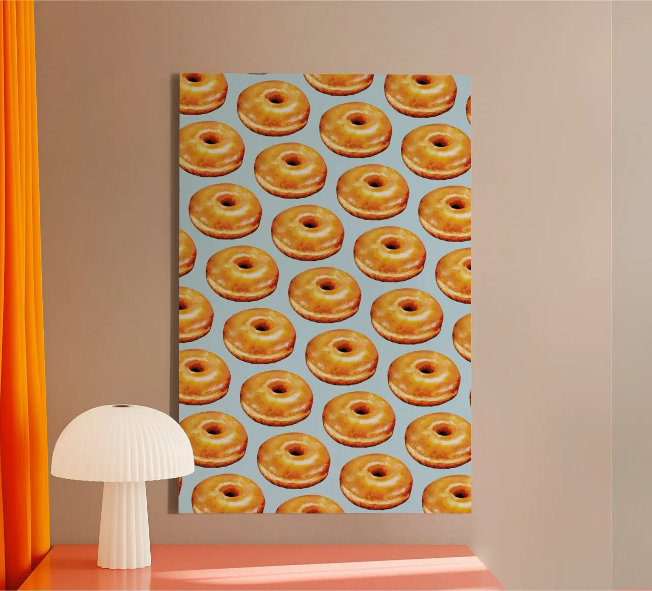 Glazed Doughnut Pattern tela da Kelly Gilleran