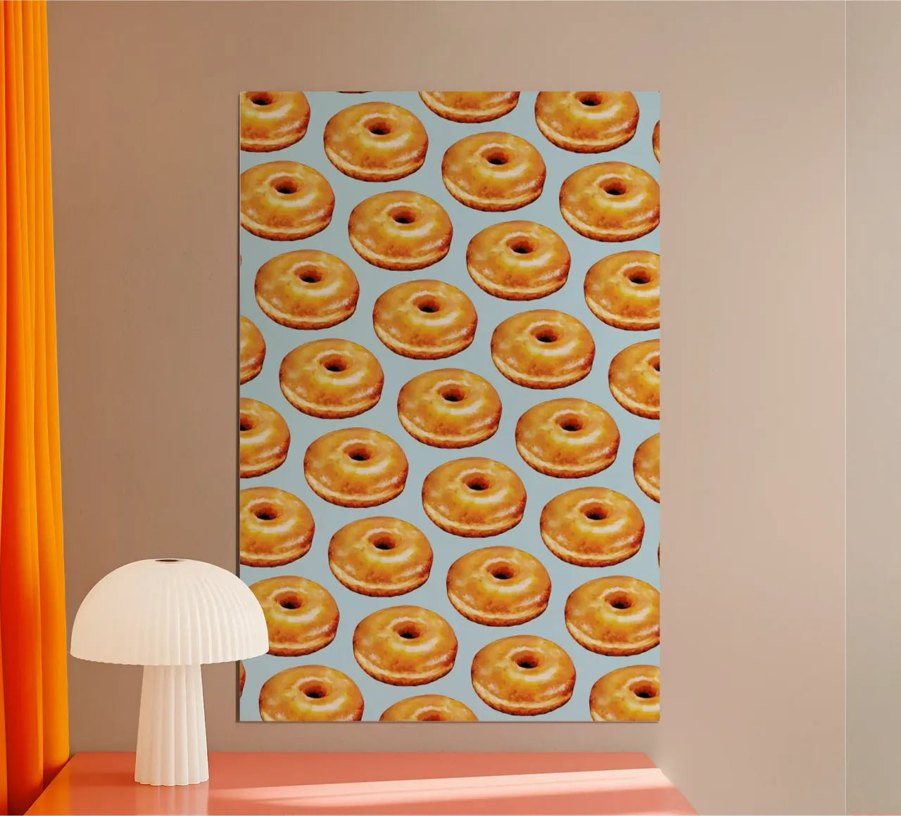 Glazed Doughnut Pattern carta hahnemühle da Kelly Gilleran