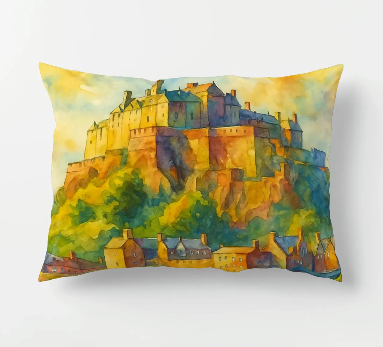 Edimburgo, Scozia Dipingere l'immaginazione cuscino da onestar