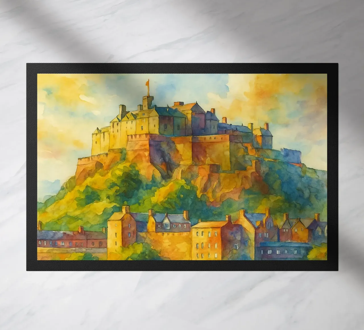 Edimburgo, Scozia Dipingere l'immaginazione zerbino da onestar