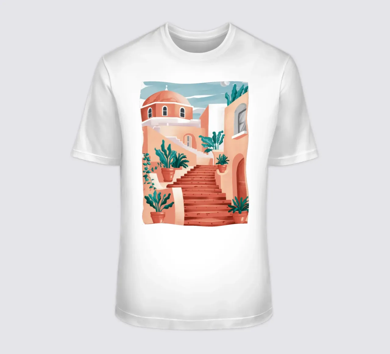 Terracotta Step Ascent t-shirt da Monuments Fire