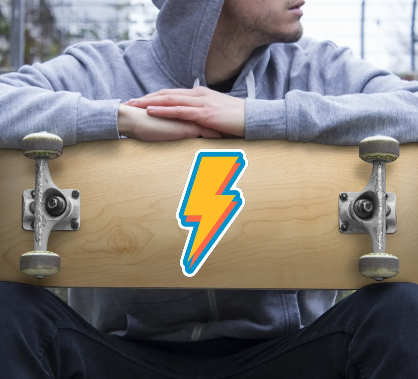 flash sticker by Sticker King