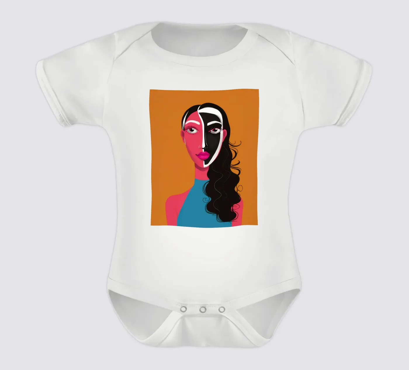 Bicolore Visage Split body bébé de Monuments Fire