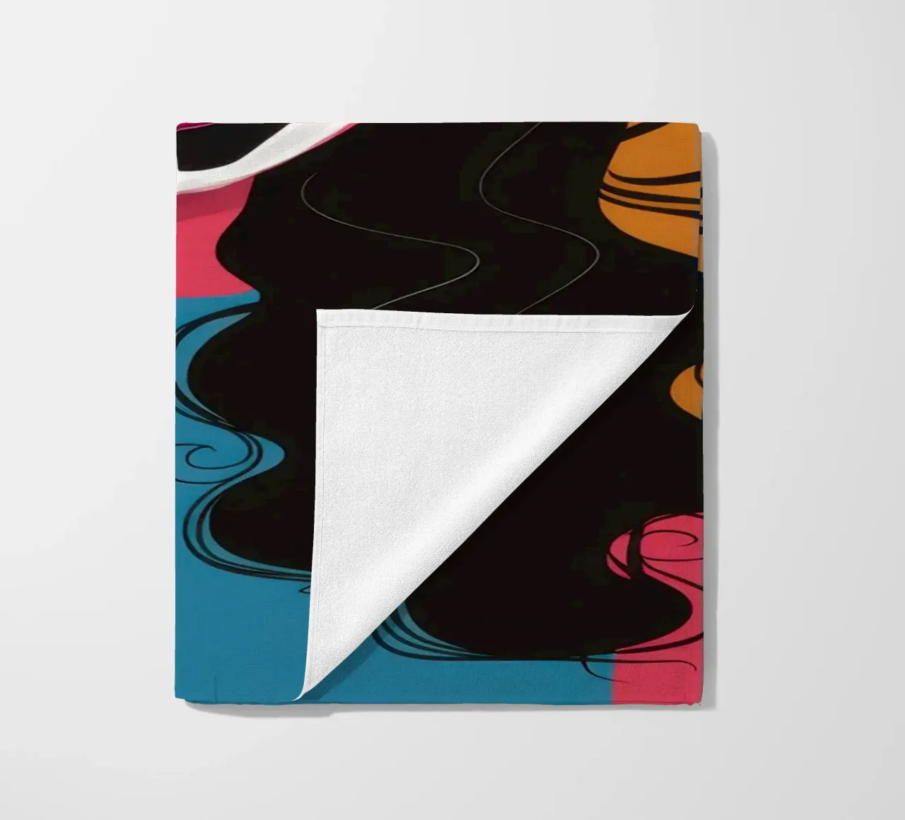 Visage Split bicolore telo mare da Monuments Fire