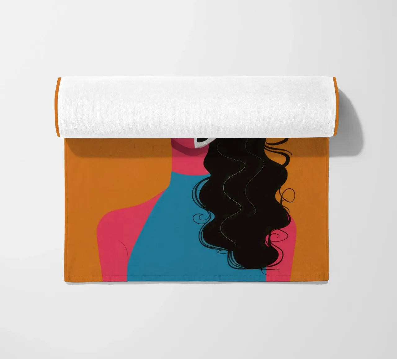 Visage Split bicolore telo mare da Monuments Fire