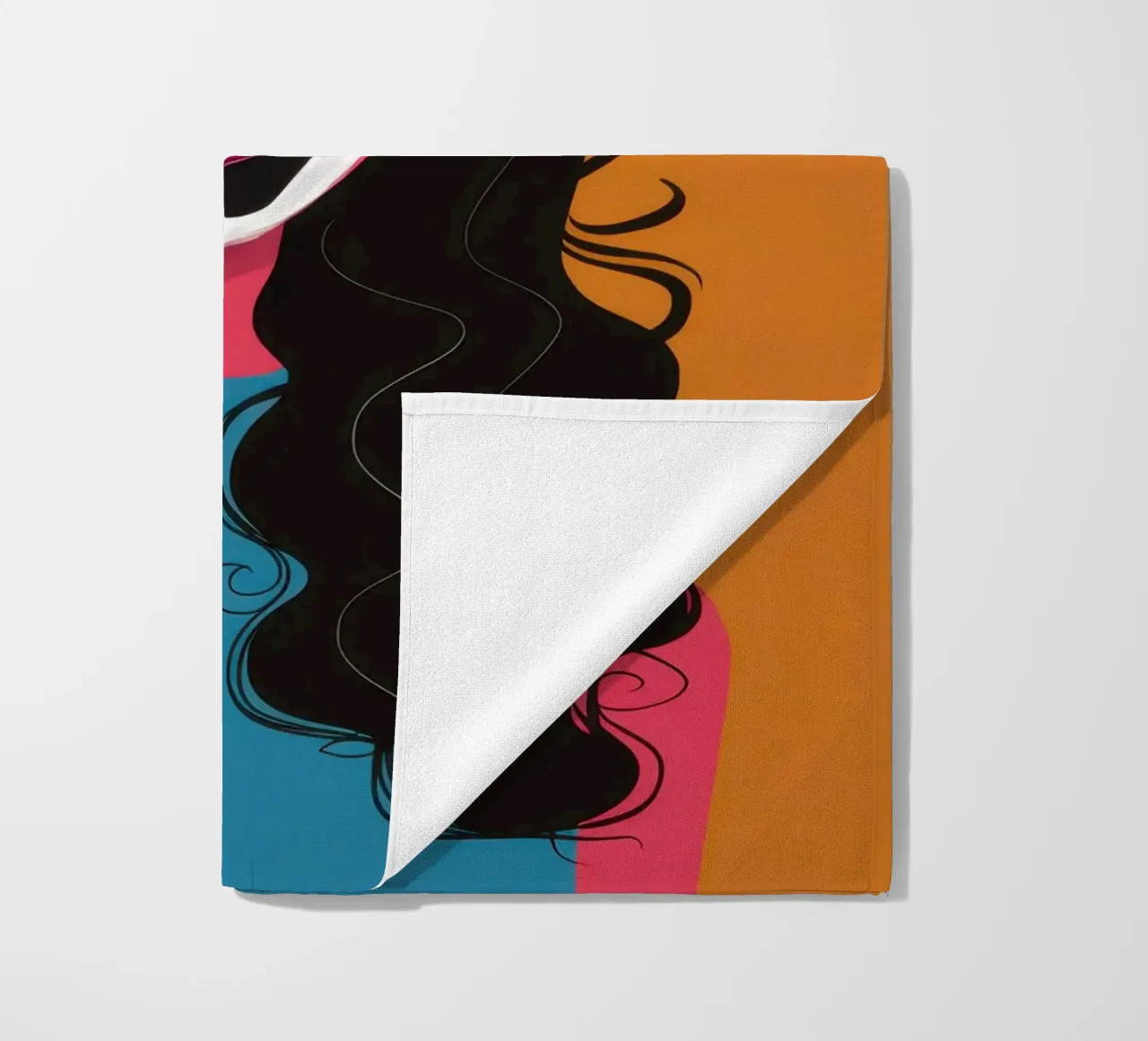 Visage Split bicolore telo mare da Monuments Fire