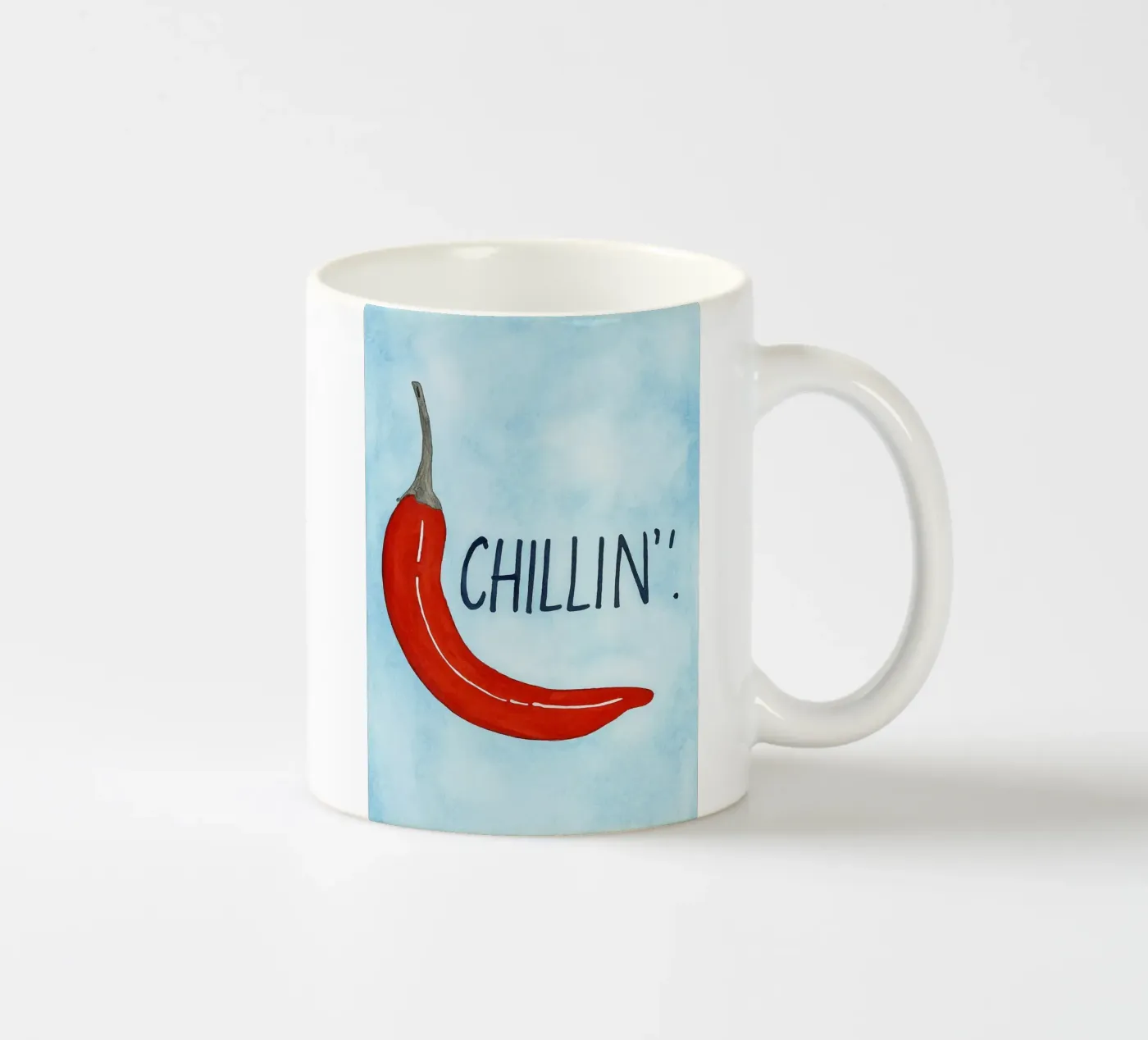 chillin ceramic mug by Britania