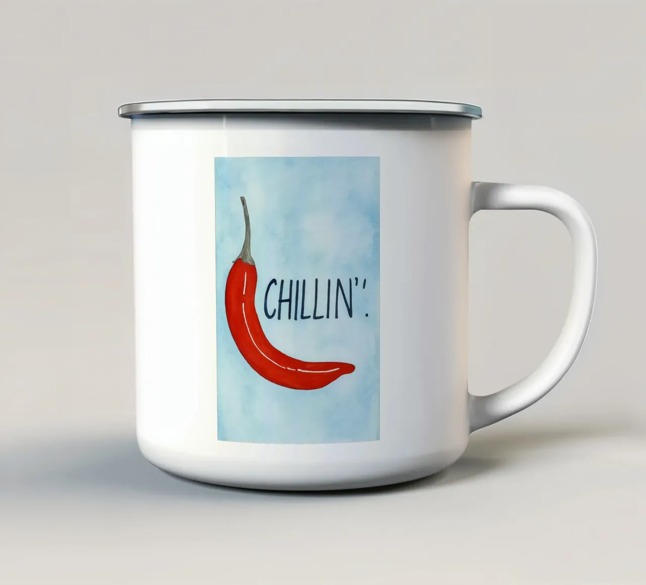 brivido tazza in smalto da Britania