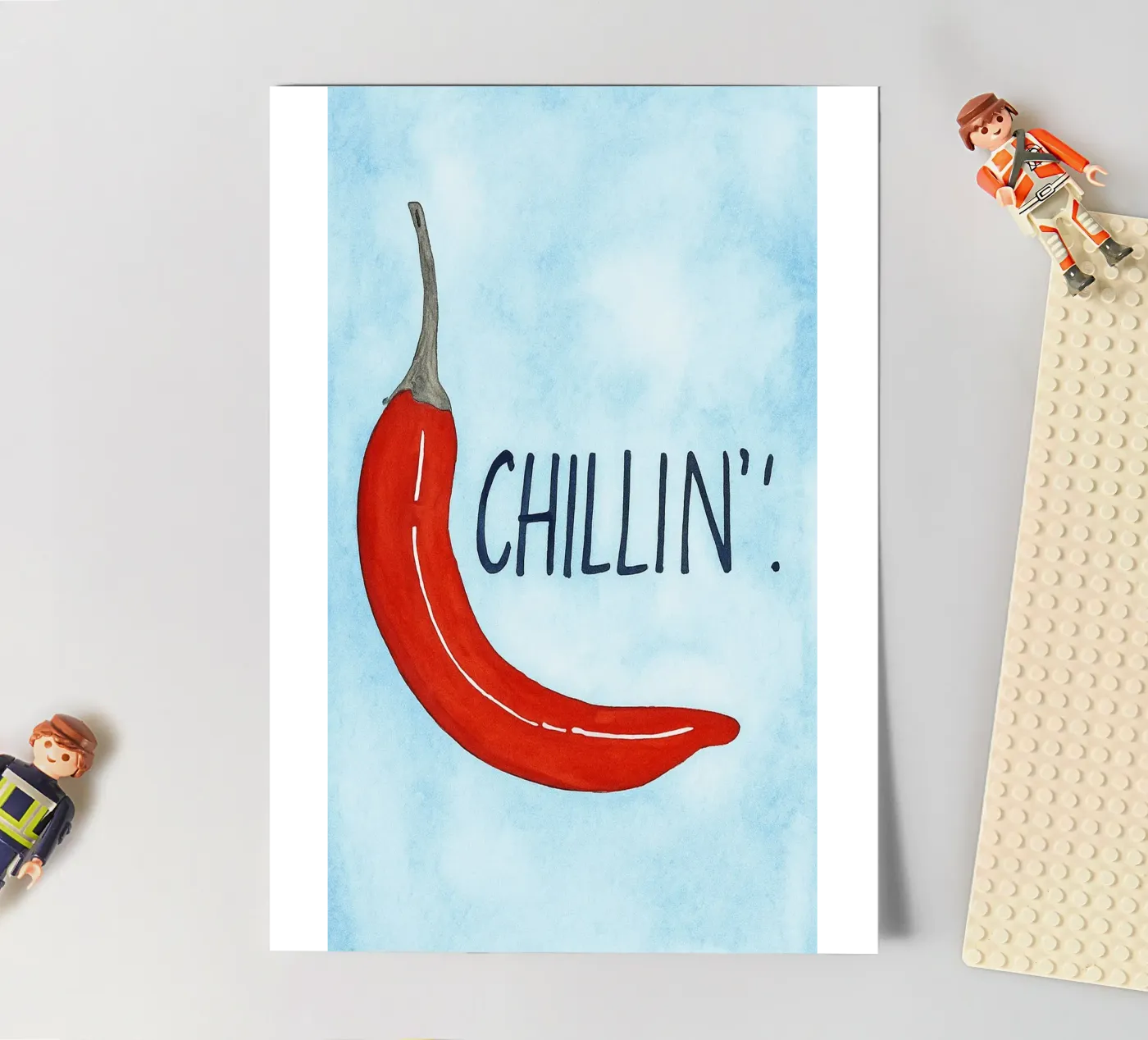 chillin sticker sheet by Britania
