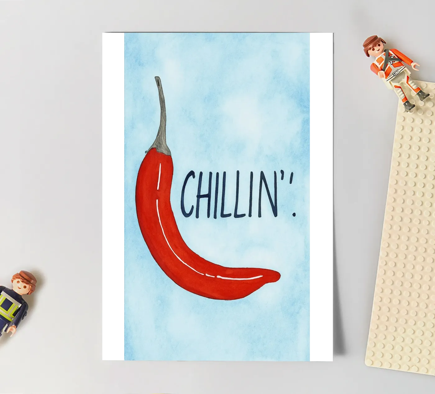 chillin sticker sheet by Britania