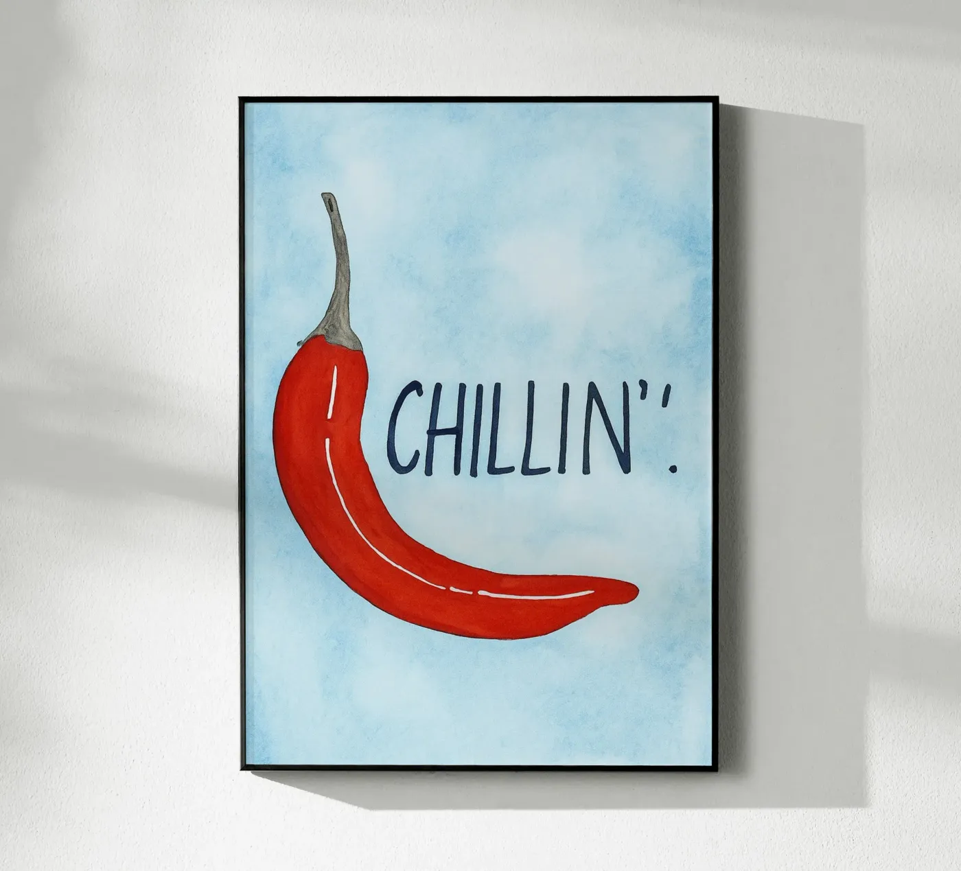 chillin acryl van Britania