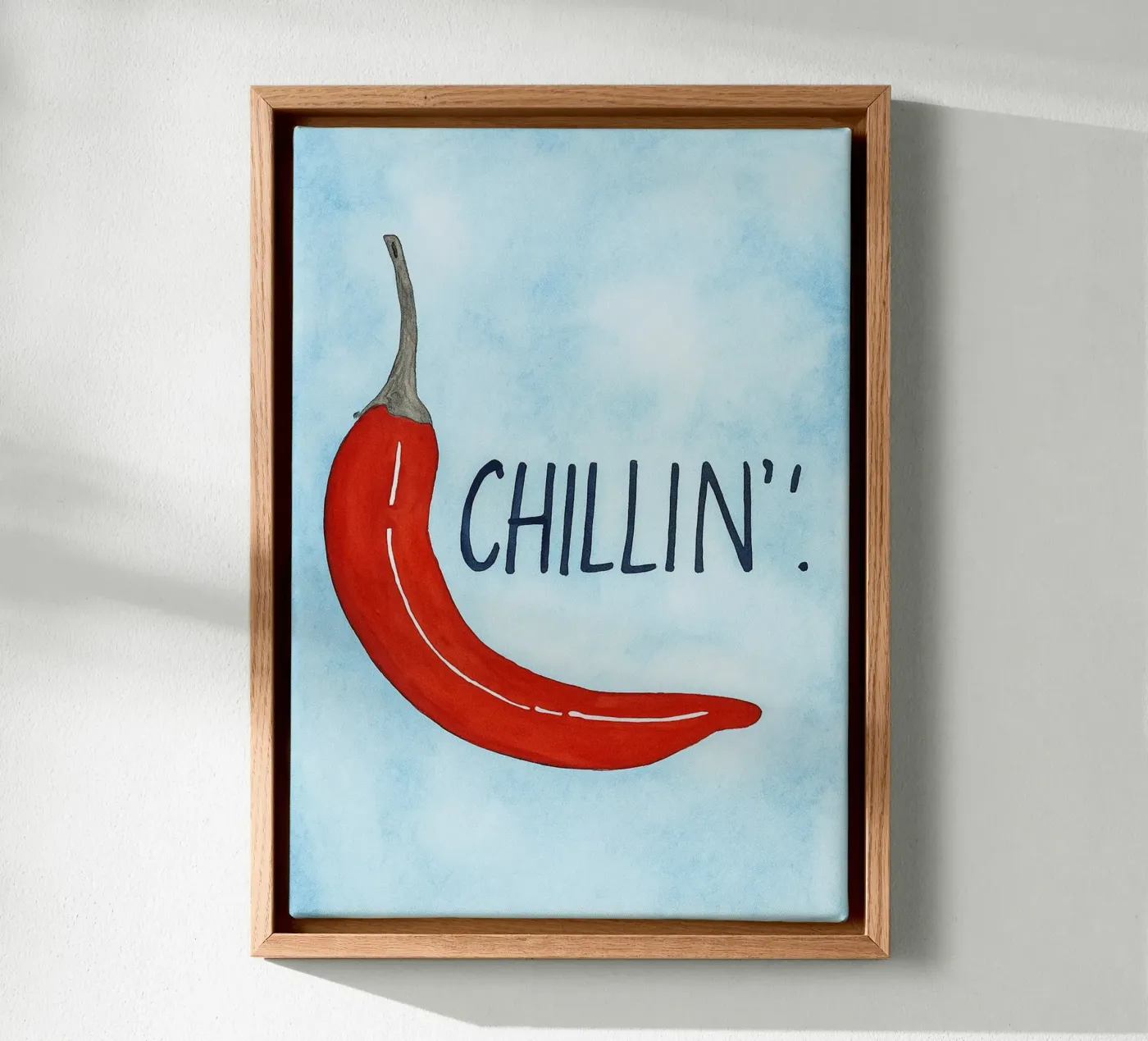 chillin canvas van Britania