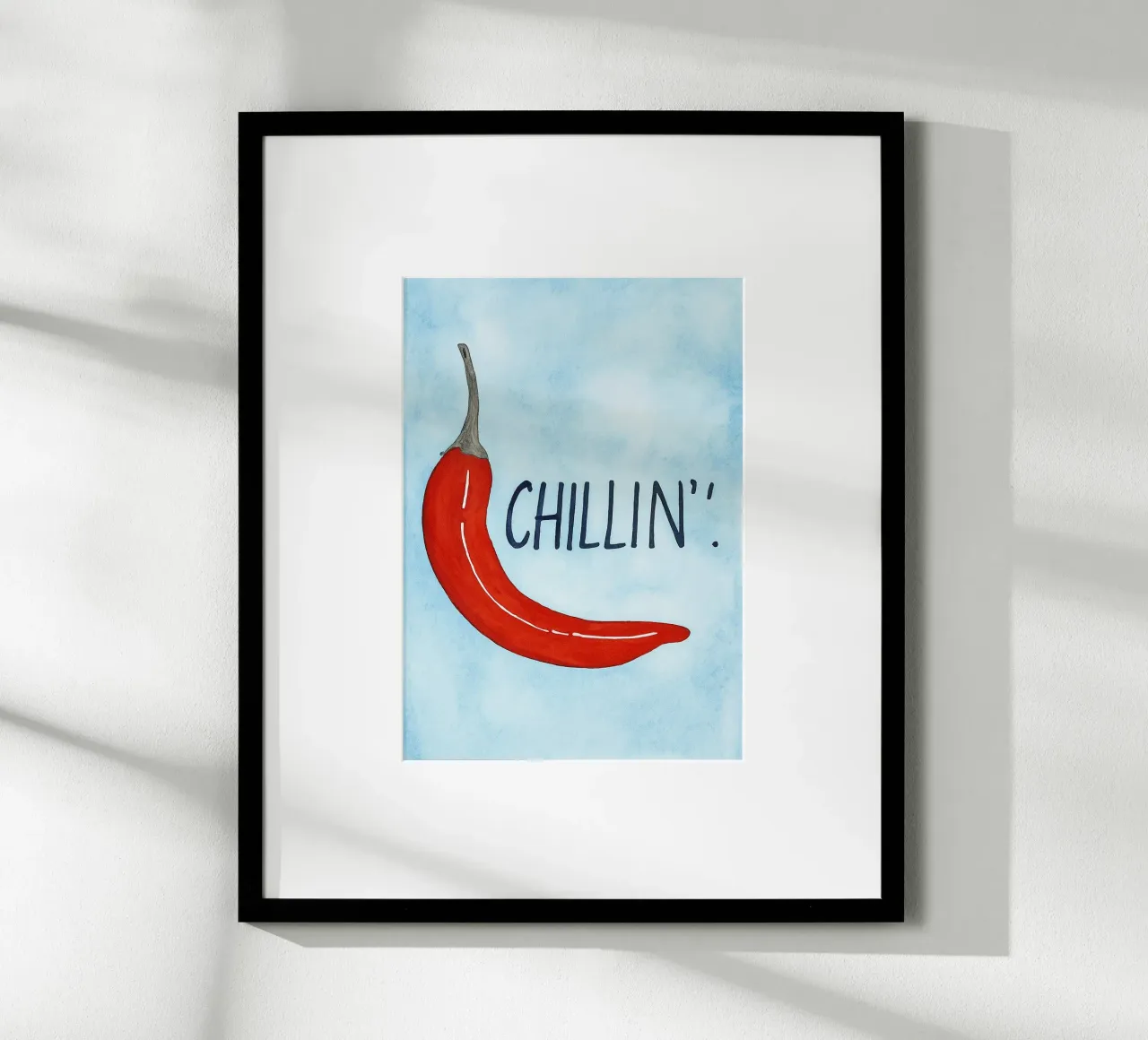 brivido poster con telaio in legno da Britania