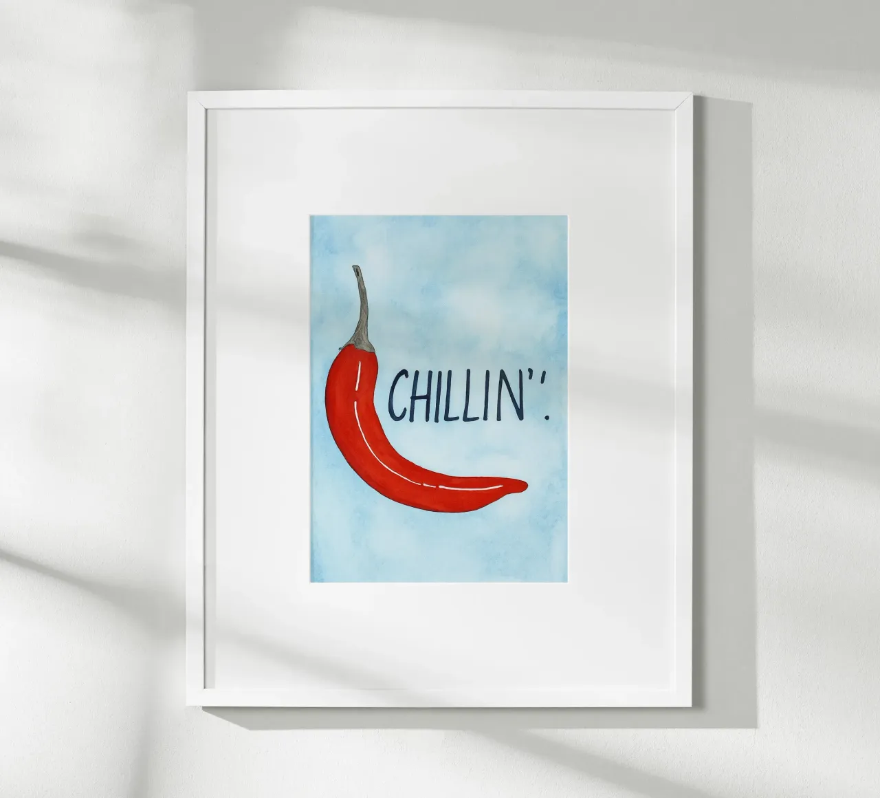 brivido poster con telaio in legno da Britania