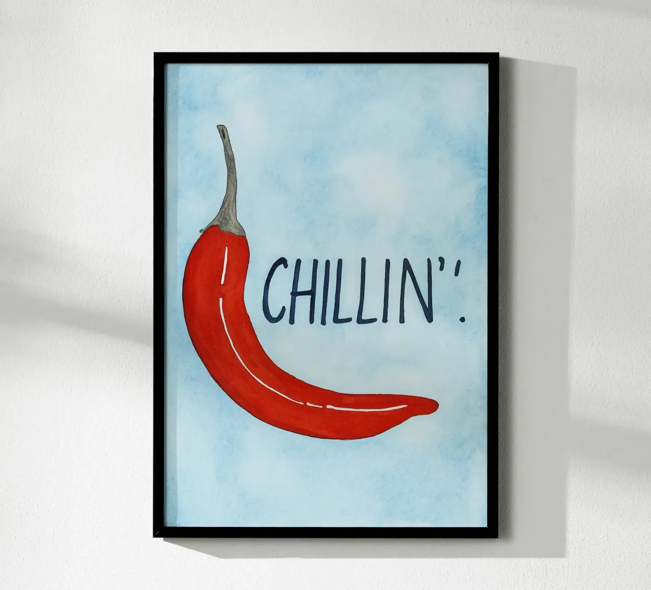 brivido poster con telaio in legno da Britania