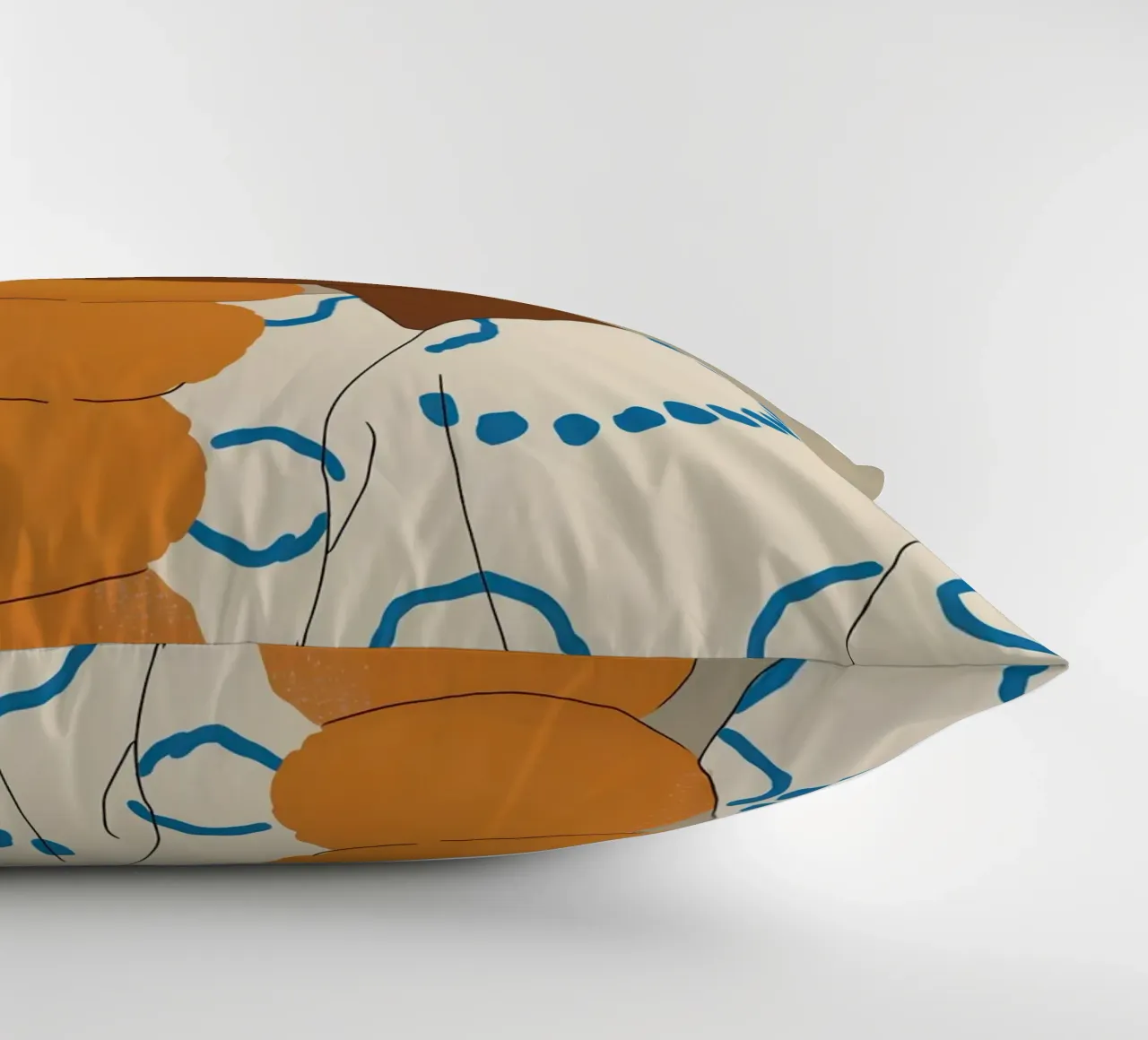 Serene Patterned Slumber decorative cushion by Mossy Pigment