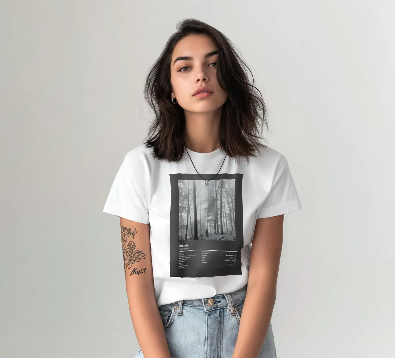 folklore By Taylor Swift t-shirt da DGUnder