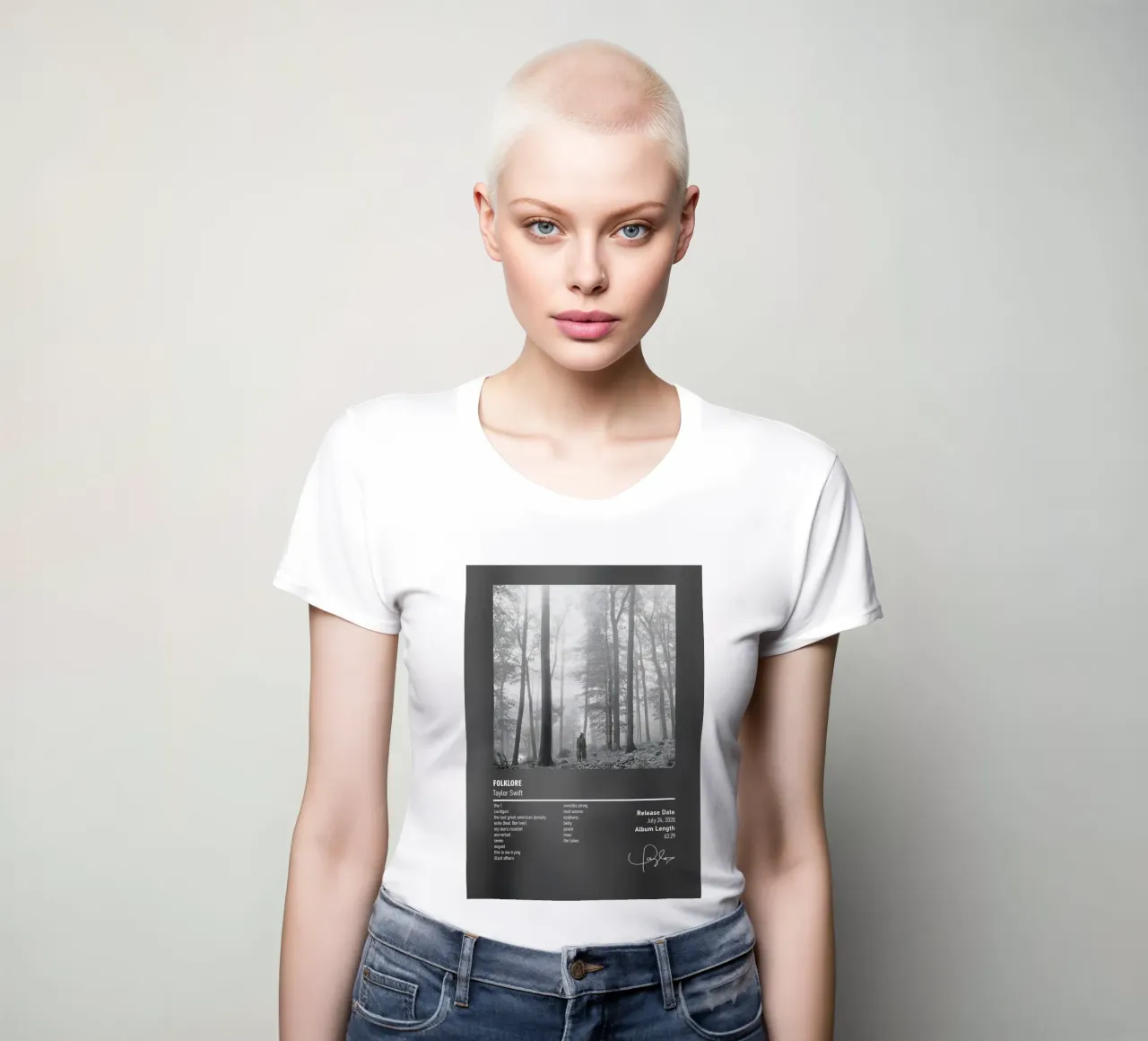 folklore By Taylor Swift t-shirt da donna da DGUnder