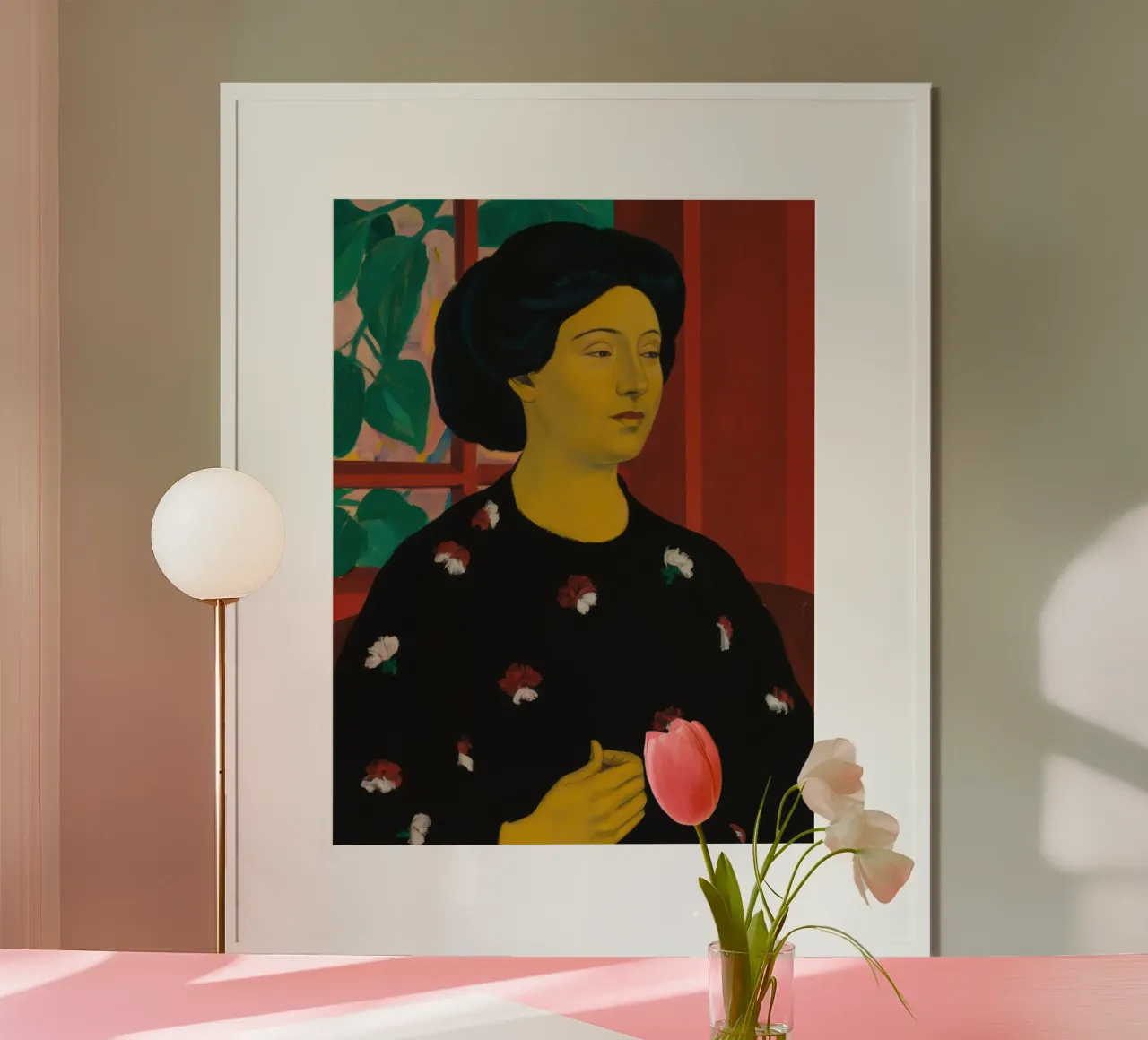 Musa rinascimentale reimmaginata poster da Monuments Fire