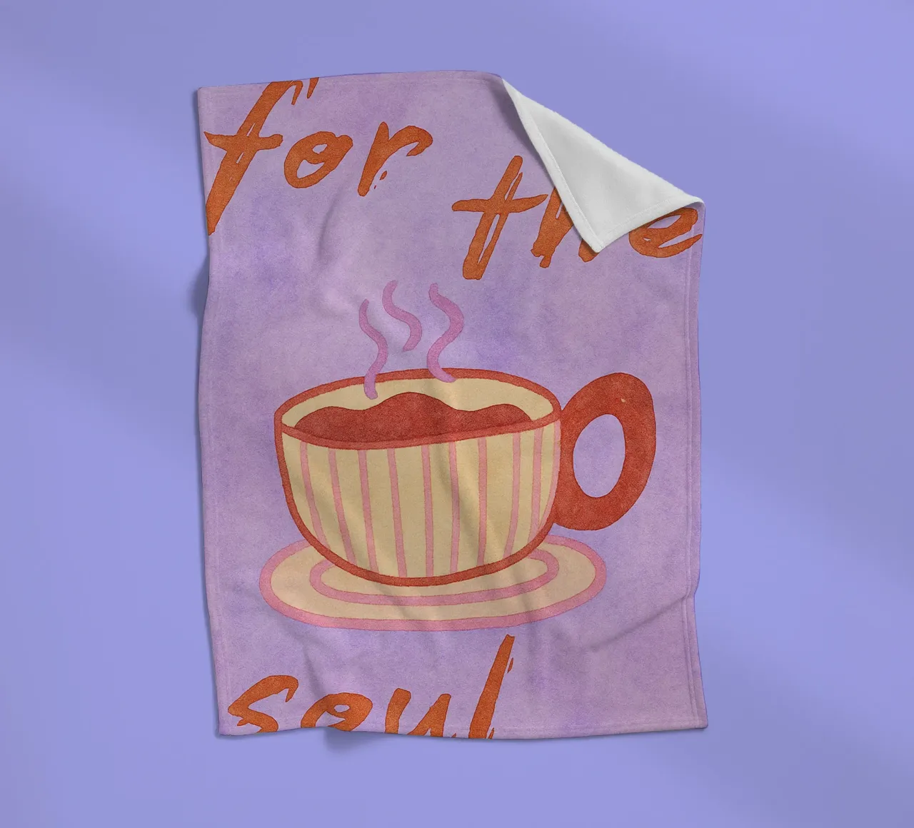 caffè per l'anima coperta in pile da Britania