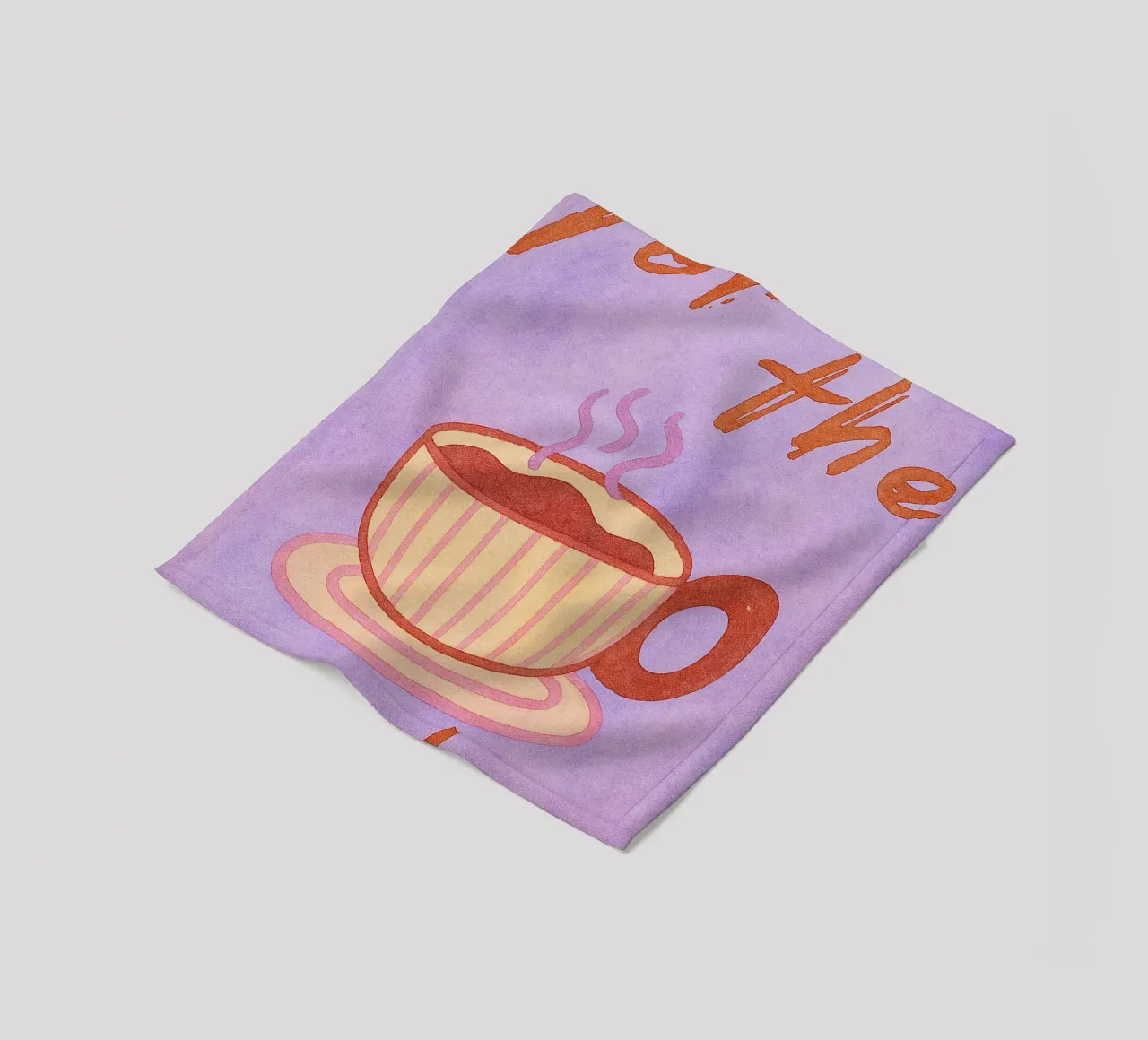 caffè per l'anima coperta in pile da Britania