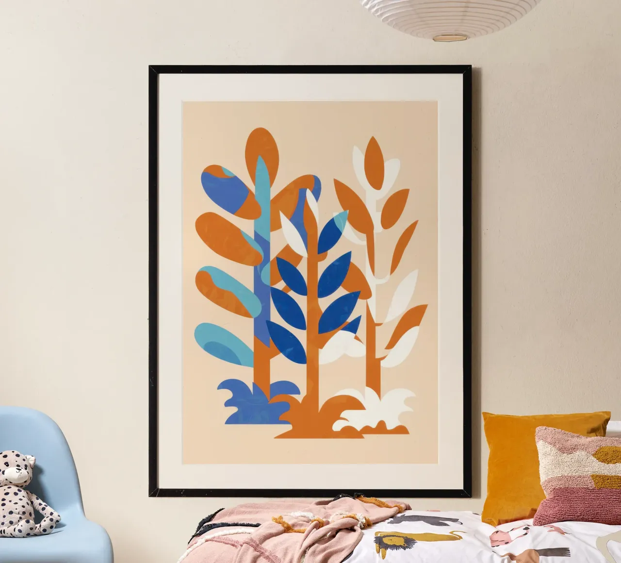 Citrus Leaf Contrast poster by Monuments Fire