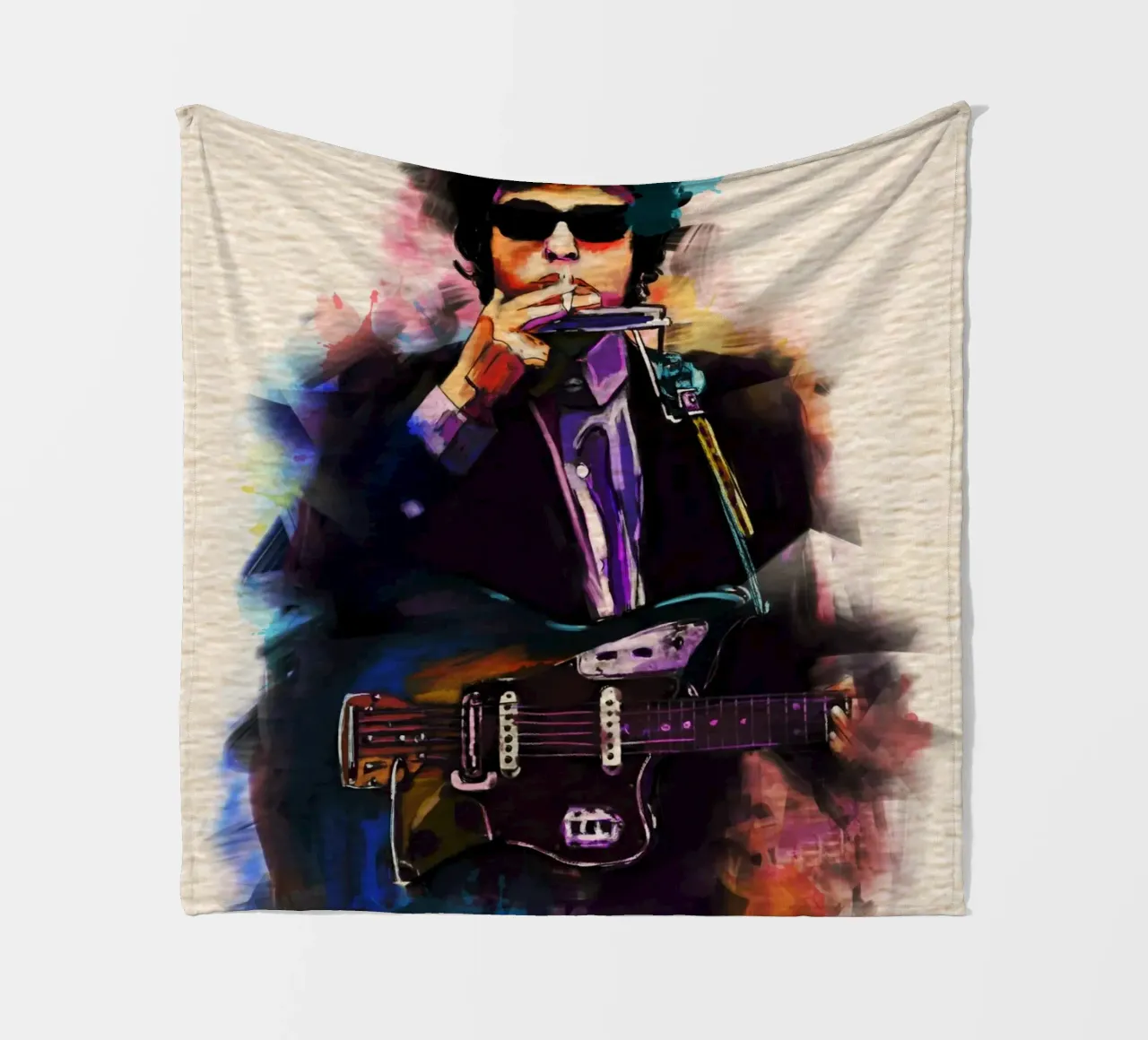 Bob Dylan art coperta in pile da Lembayung art