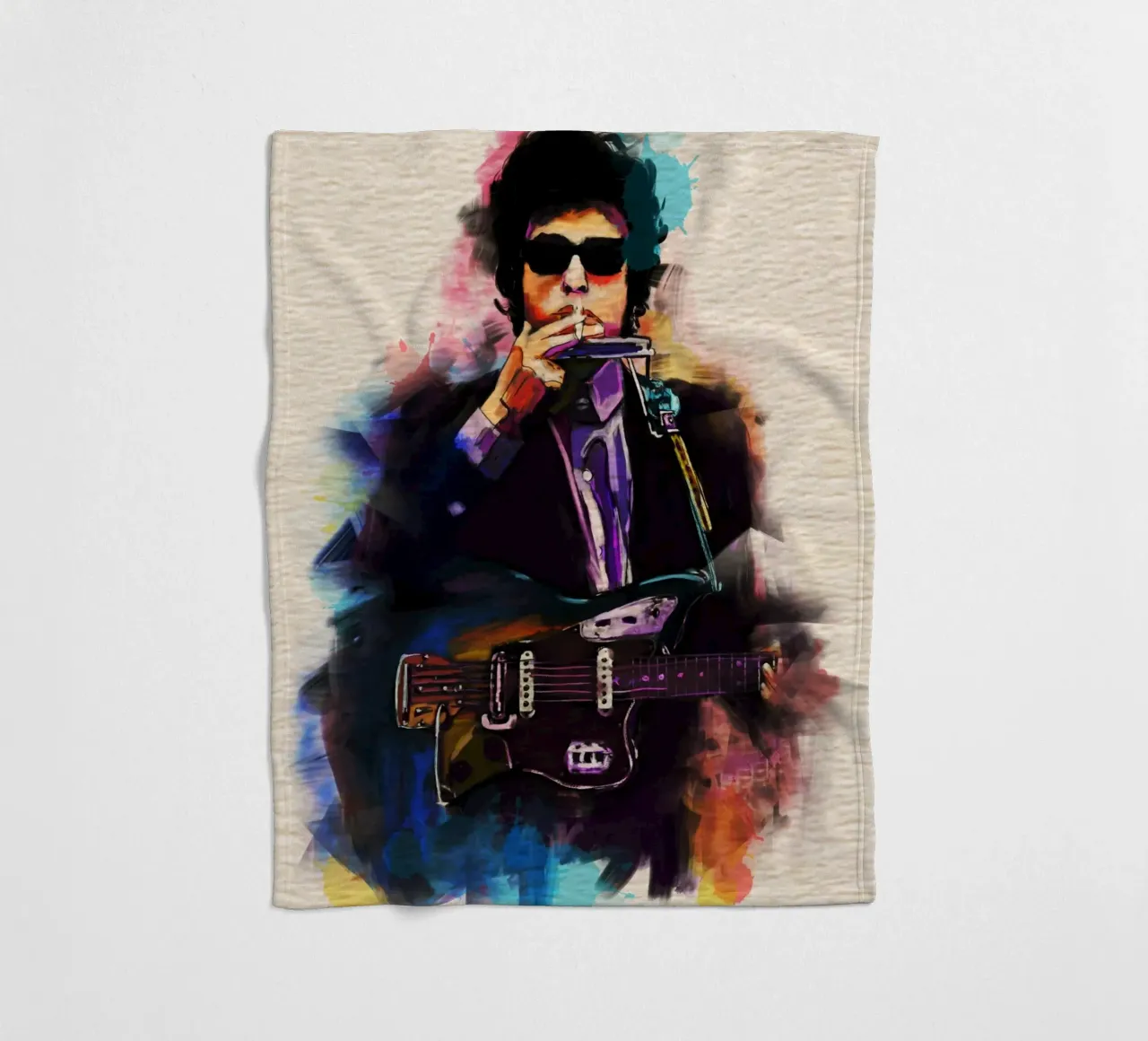 Bob Dylan art coperta in pile da Lembayung art
