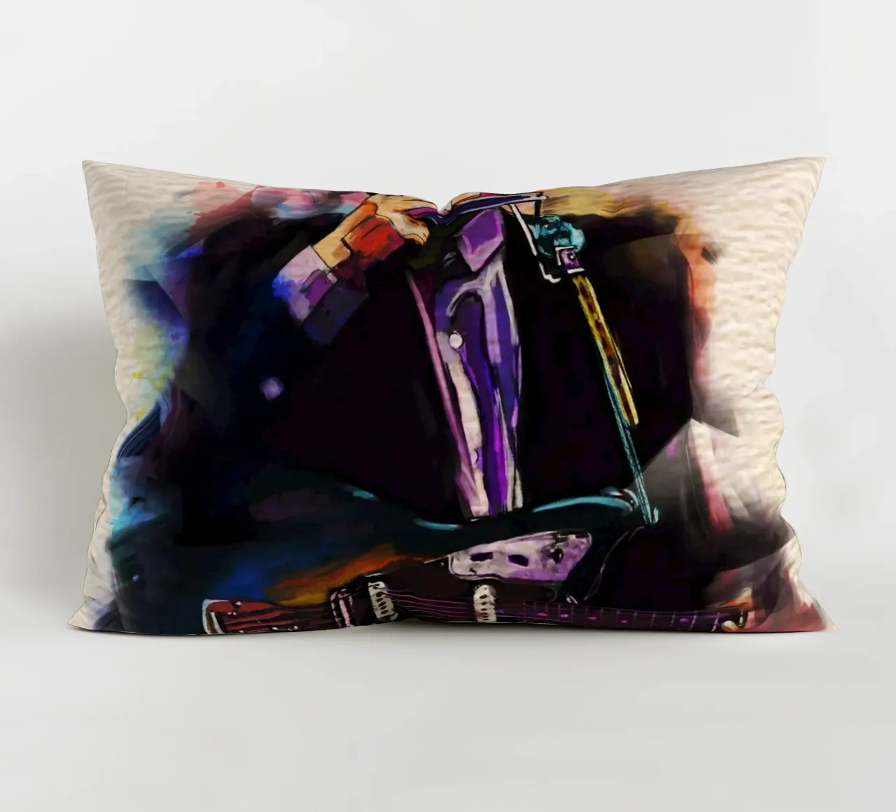 Bob Dylan art cuscino da Lembayung art