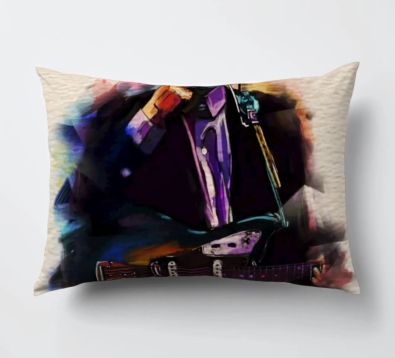 Bob Dylan art cuscino da Lembayung art