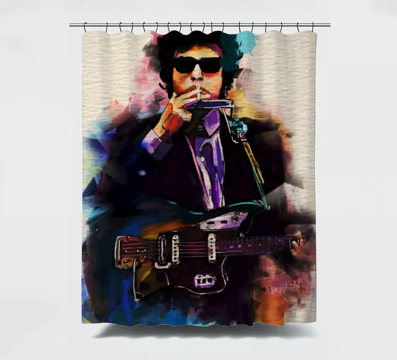 Bob Dylan art tenda da doccia da Lembayung art