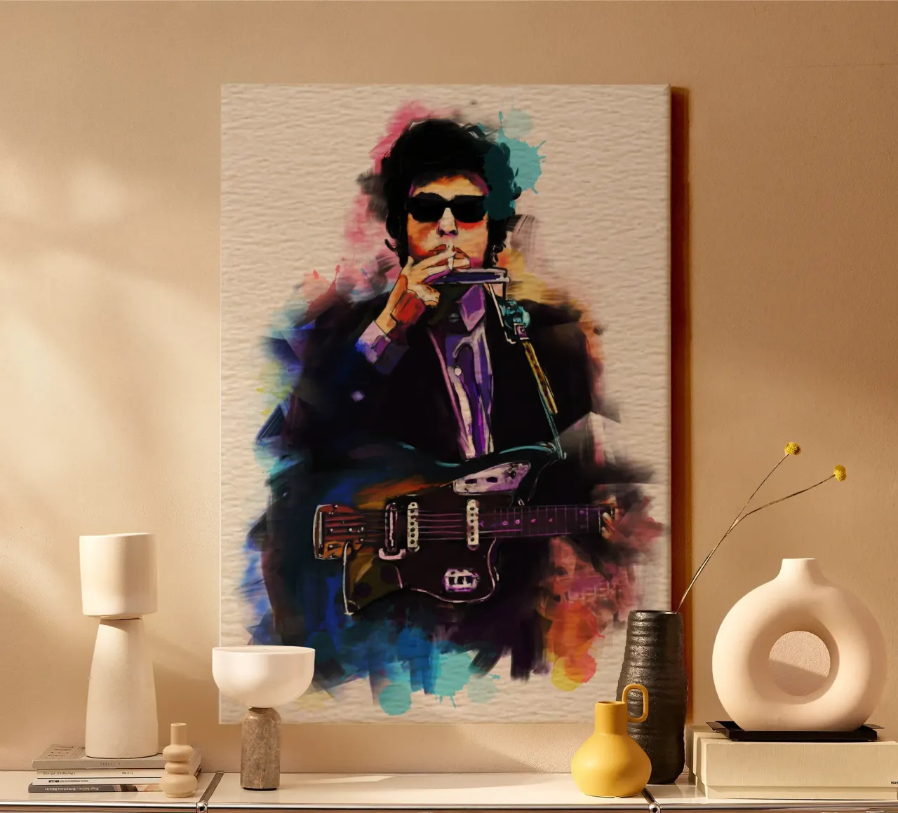 Bob Dylan art tela da Lembayung art