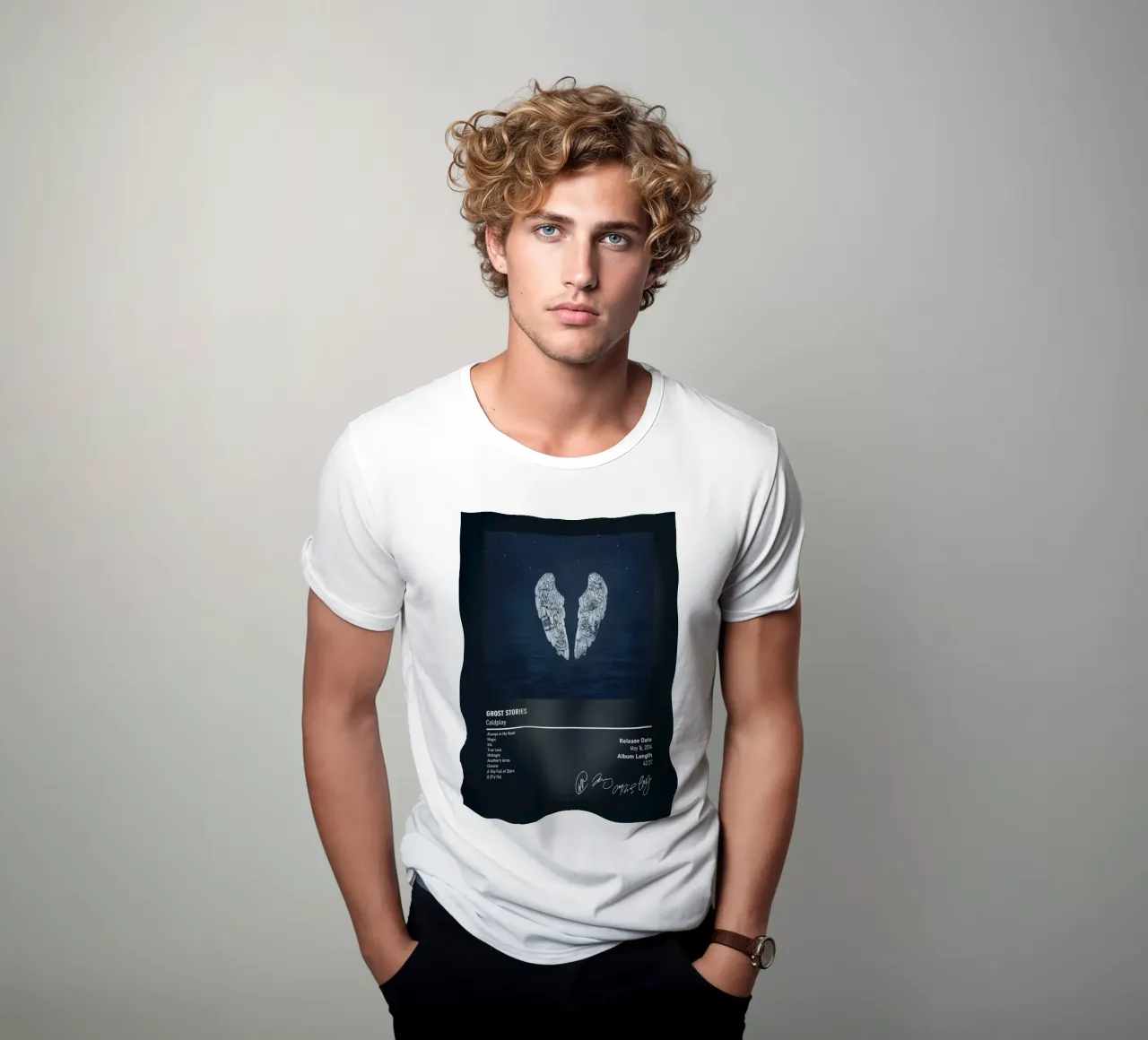 Ghost Stories By Coldplay t-shirt da DGUnder