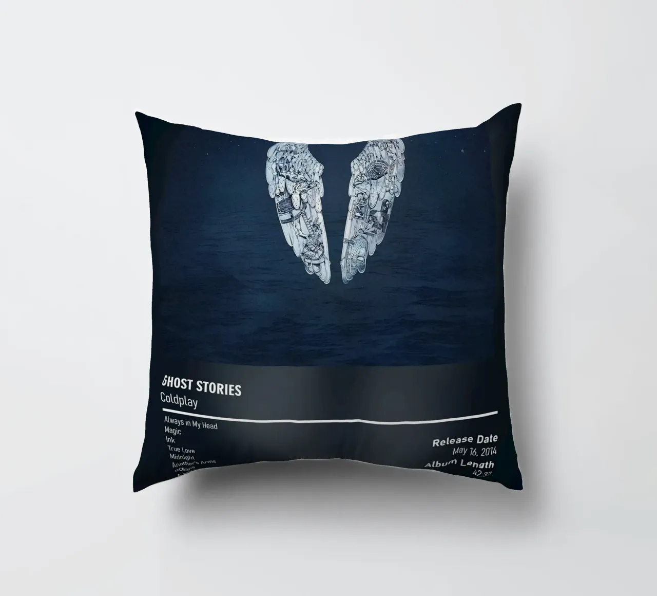Ghost Stories By Coldplay cuscino da DGUnder
