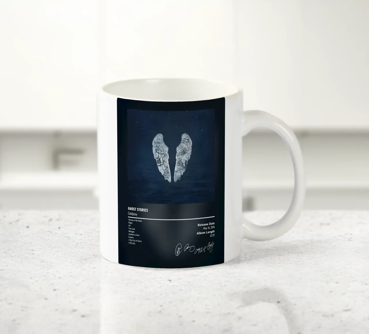Ghost Stories By Coldplay tazza in ceramica da DGUnder