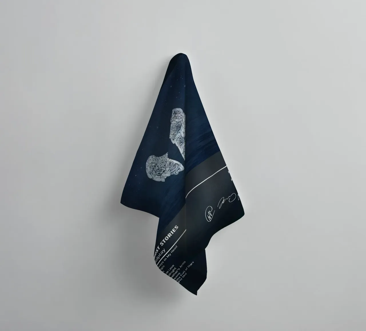 Ghost Stories By Coldplay asciugamano da bagno da DGUnder