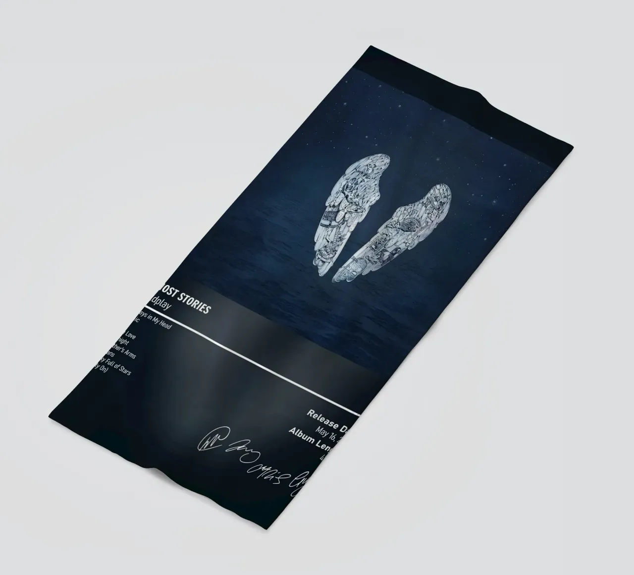 Ghost Stories By Coldplay telo mare da DGUnder