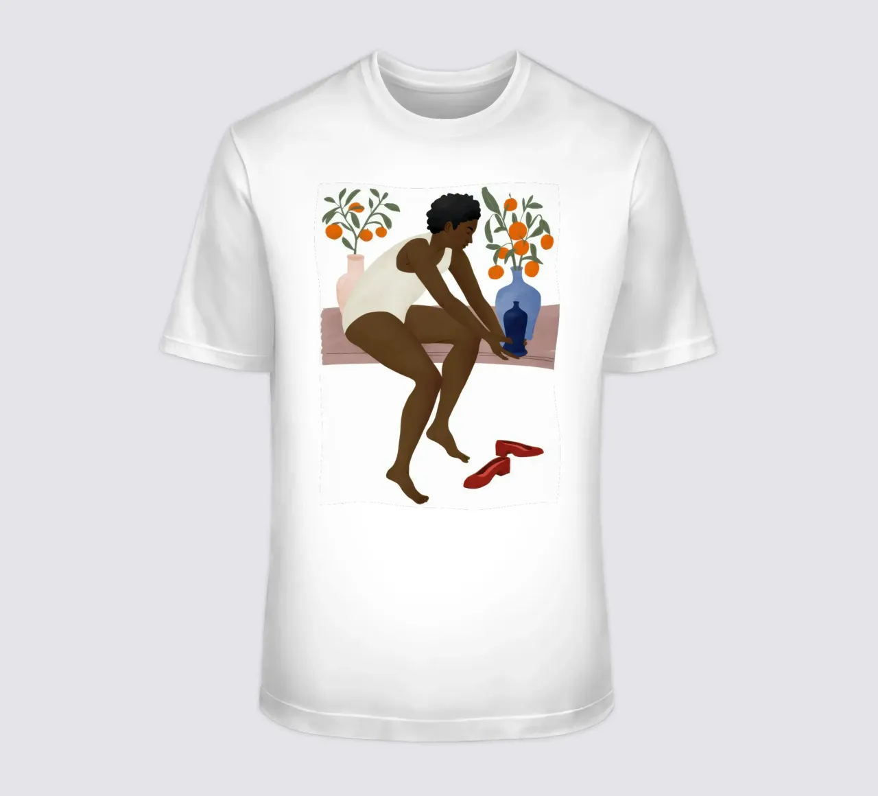 Serenata dell'agrumeto t-shirt da Mossy Pigment