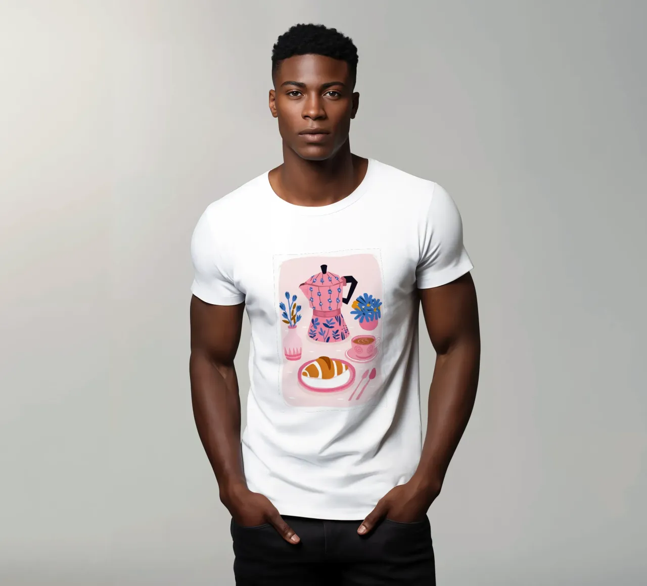 Rituale mattutino pastello t-shirt da Monuments Fire