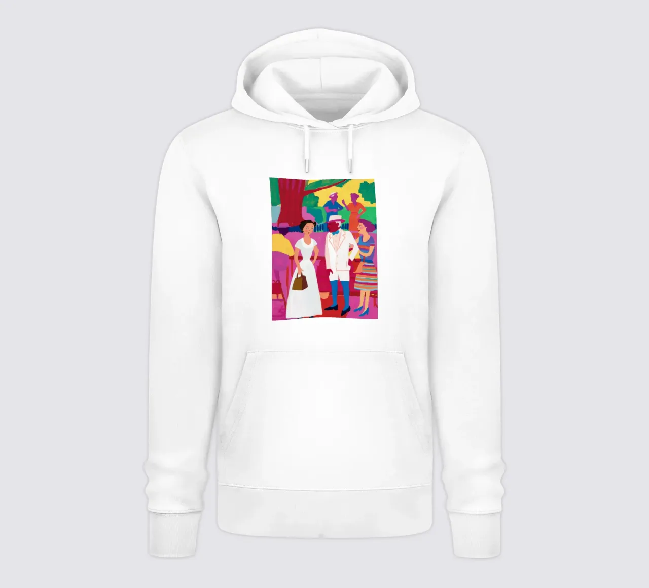 Couture dell'amicizia cromatica felpa con cappuccio da Reds Jays