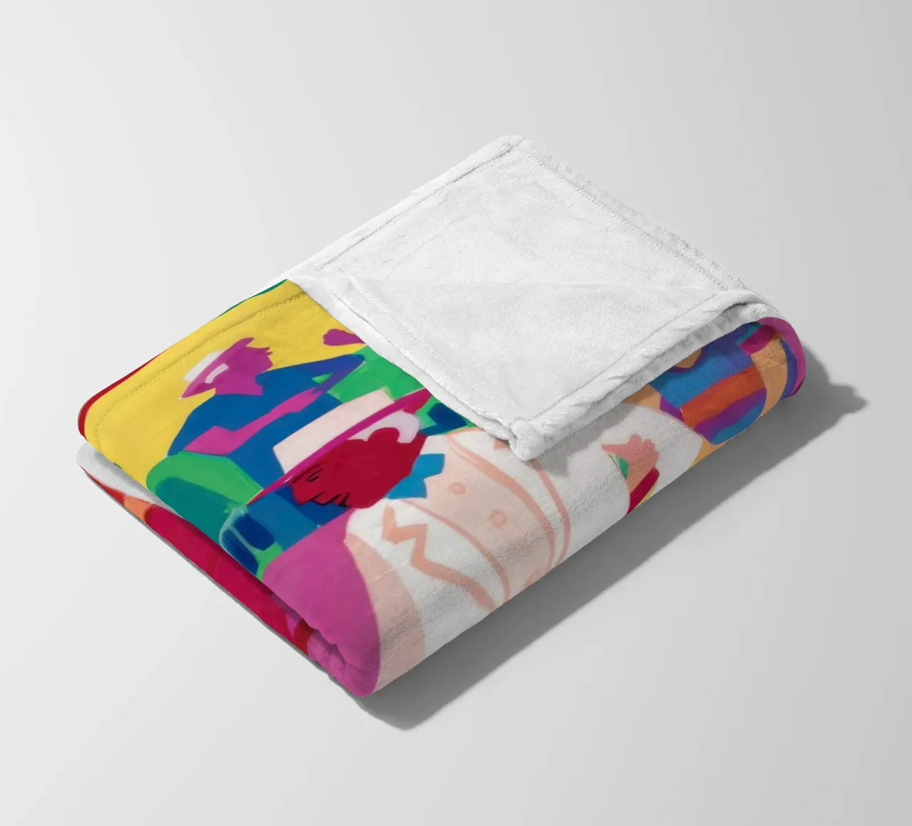 Couture dell'amicizia cromatica coperta in pile da Reds Jays