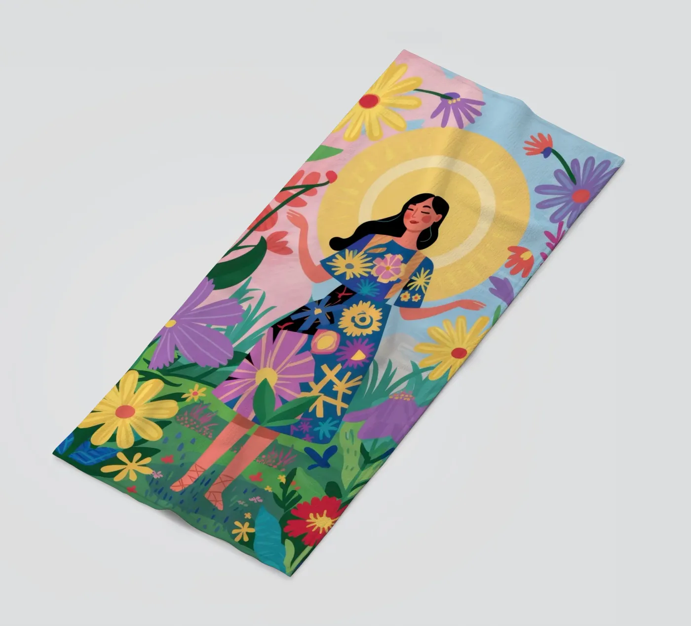 Dea della flora telo mare da Monuments Fire