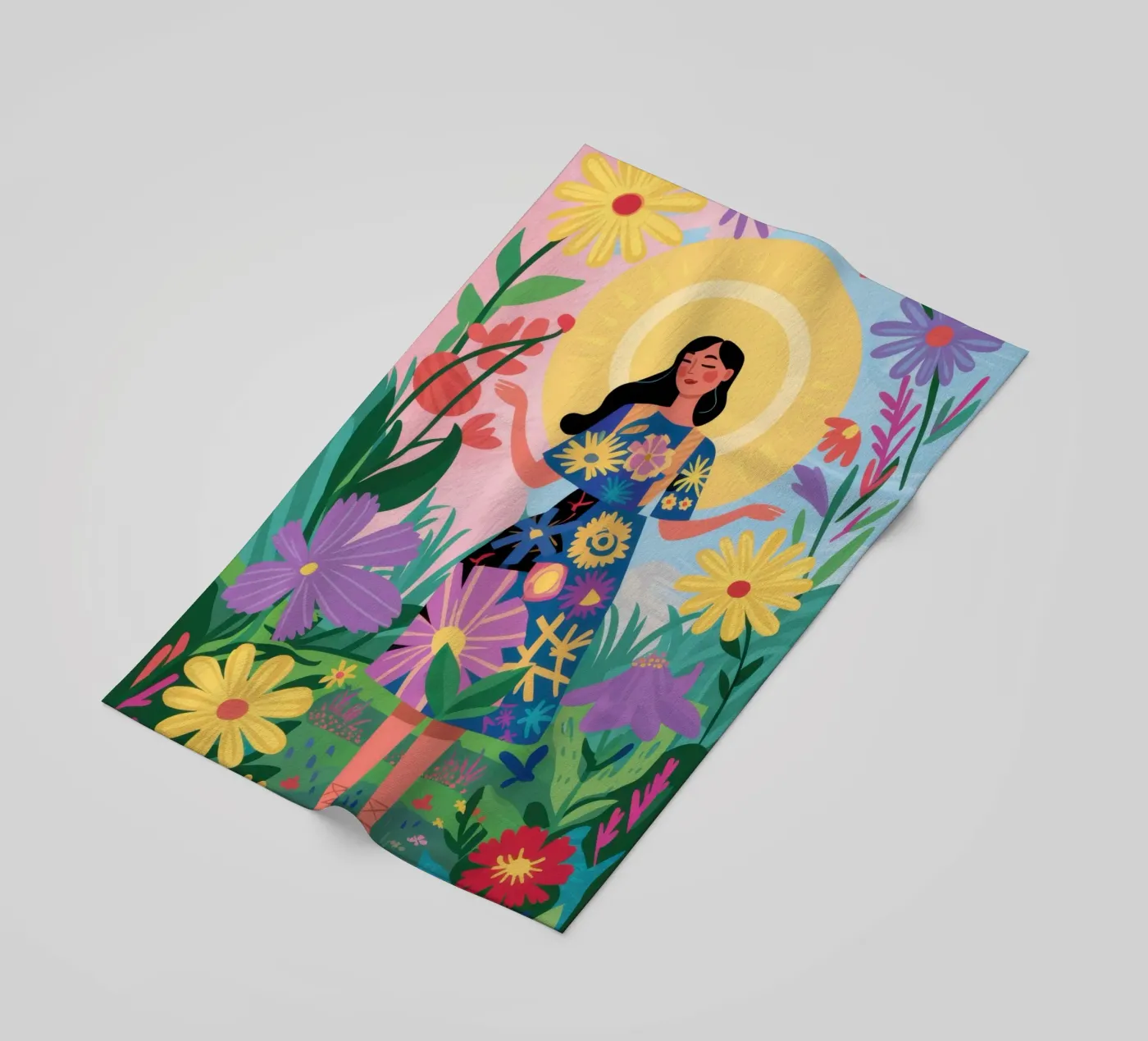 Dea della flora telo mare da Monuments Fire