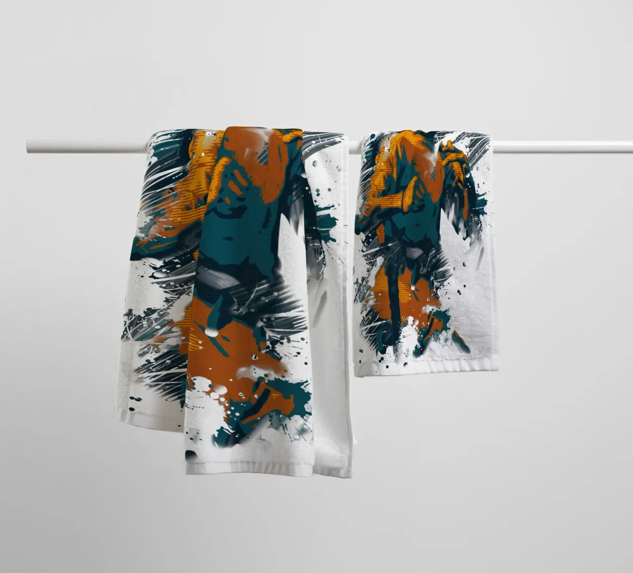 Bruce Lee the Legend asciugamano da bagno da Lembayung art