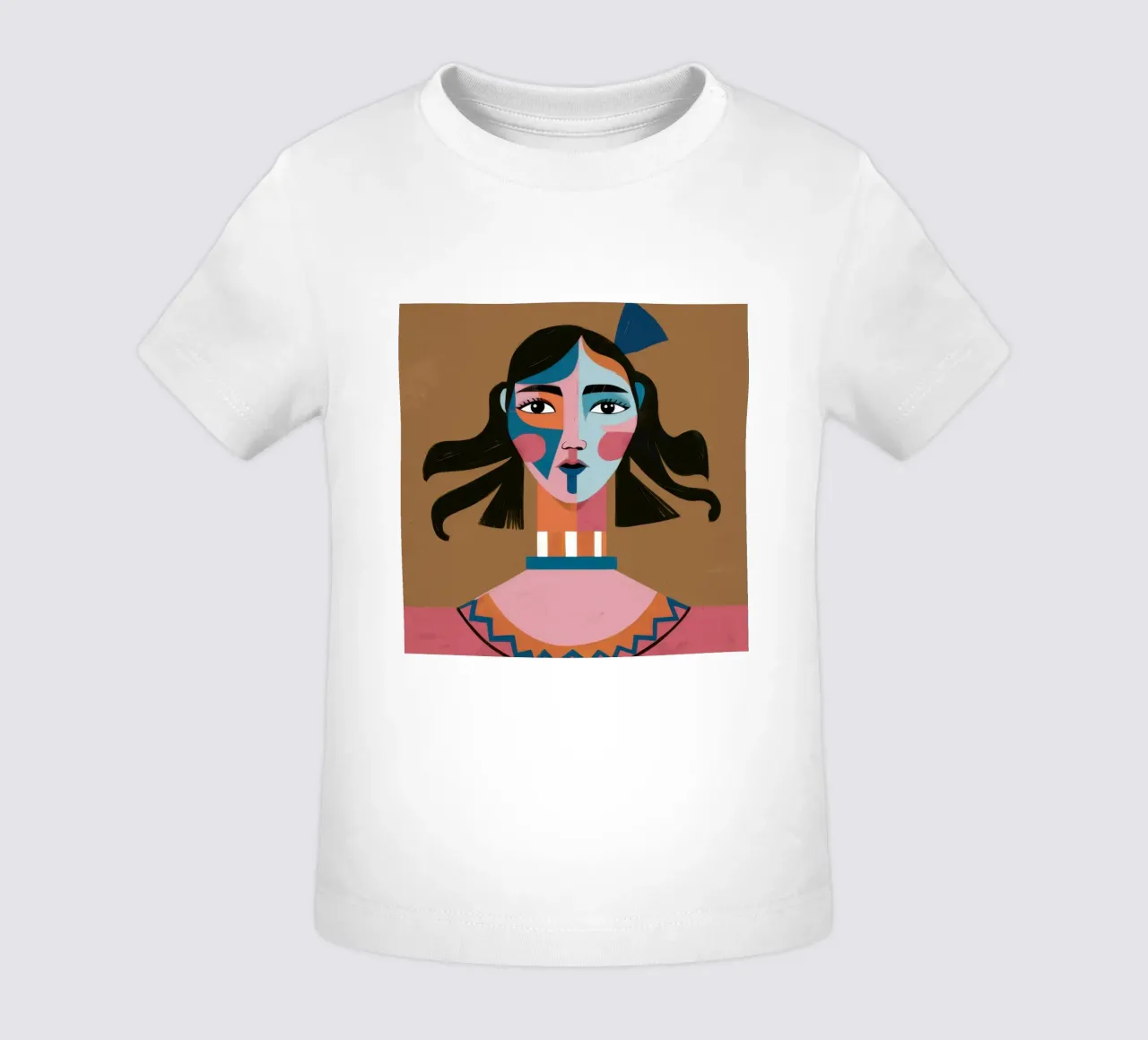 Azure Bow Gesicht Baby T-Shirt von Giant Foxs