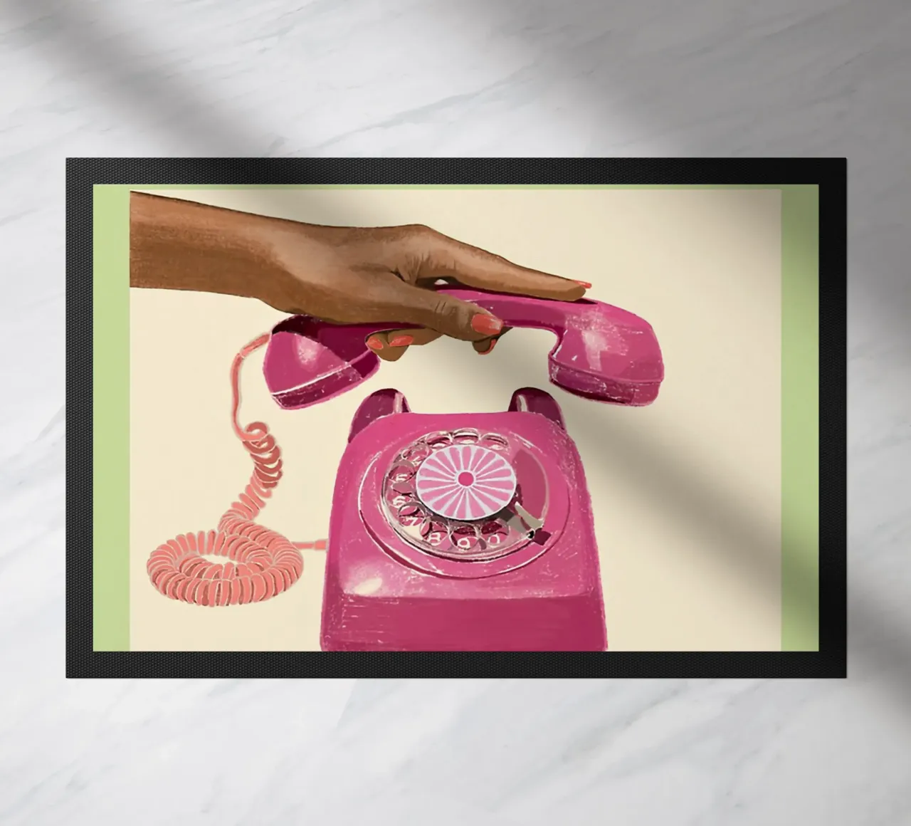 Cosmopolitan Chiama le ragazze - Poster rosa zerbino da noahmiss