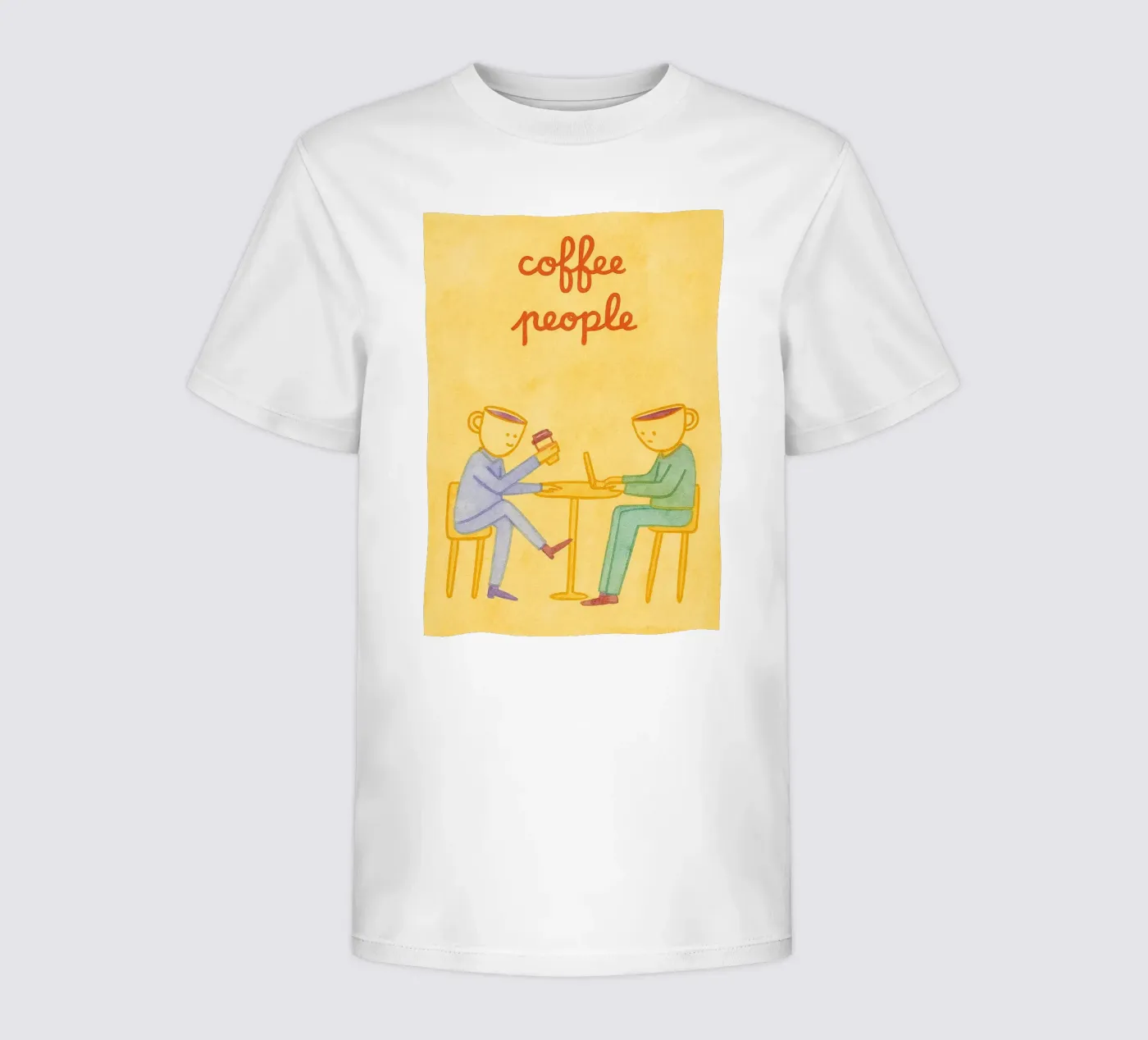 Kaffeetrinker Kinder T-Shirt von Britania