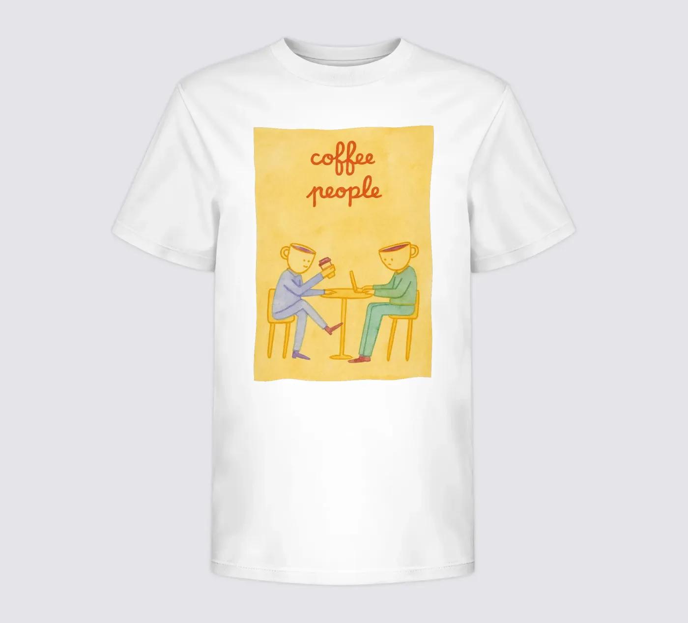 Kaffeetrinker Kinder T-Shirt von Britania