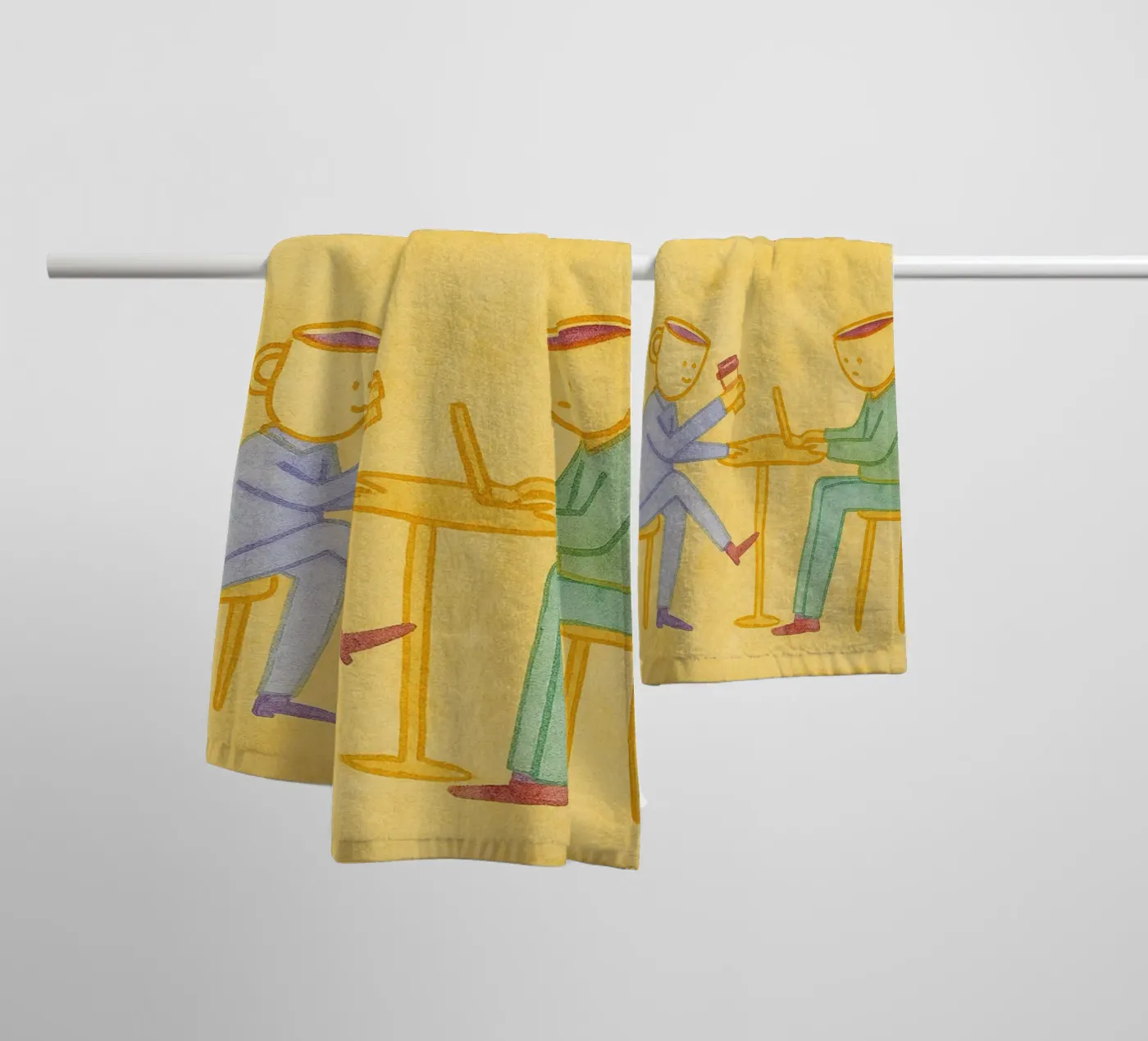 Kaffeetrinker Handtuch von Britania