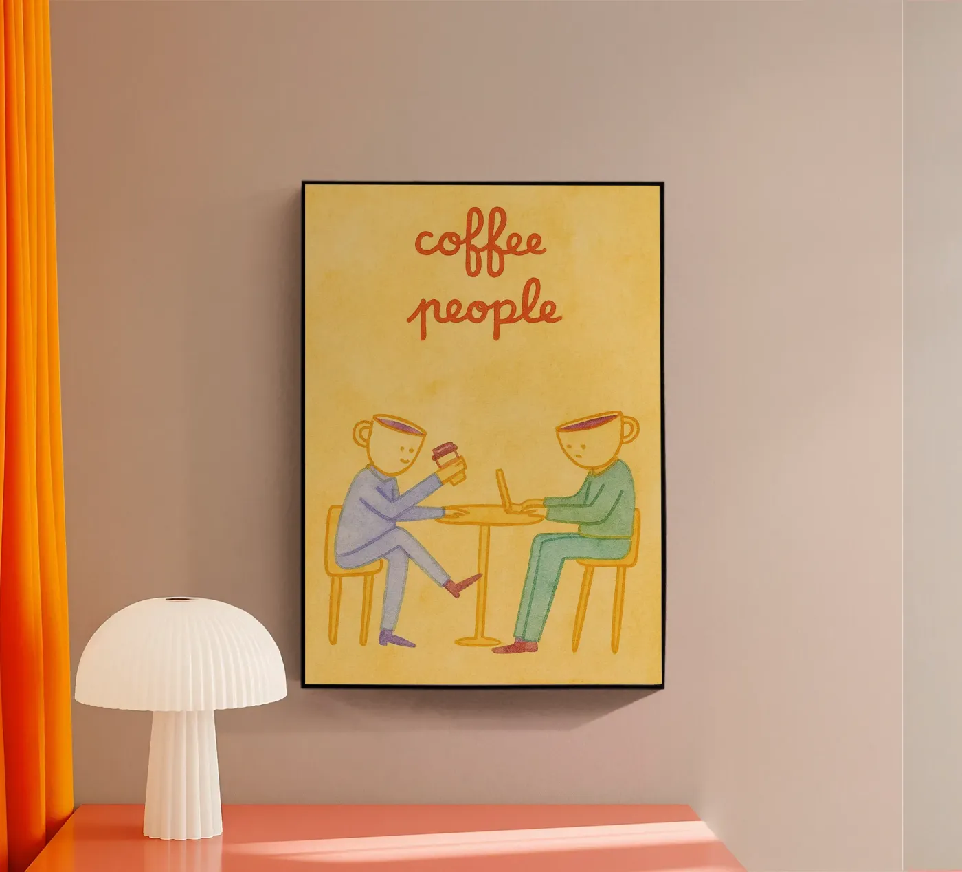 persone del caffè plexiglass da Britania
